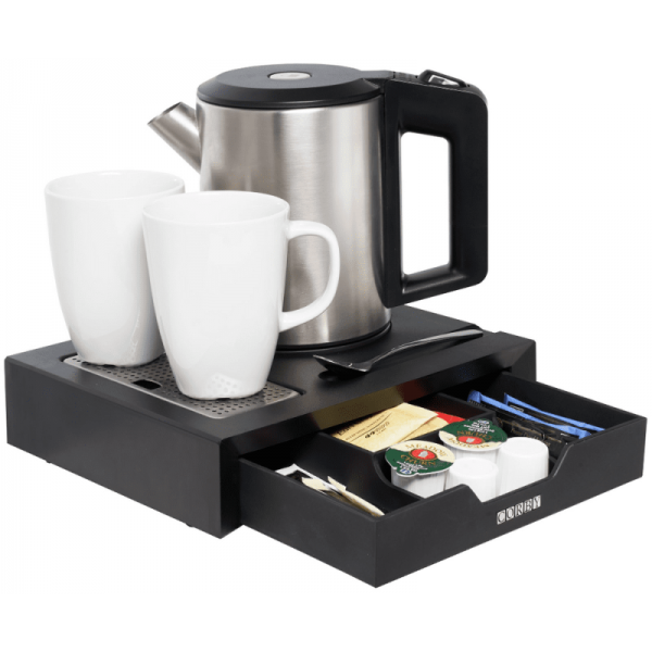 01444 Hotelski bokal set so fioka Corby Of Windsor Canterbury