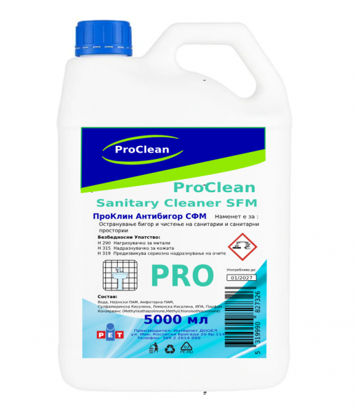 02023 Proklin Sanitar SFM 5L.